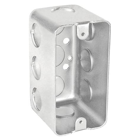 small steel electrical socket box|deep back boxes electrical.